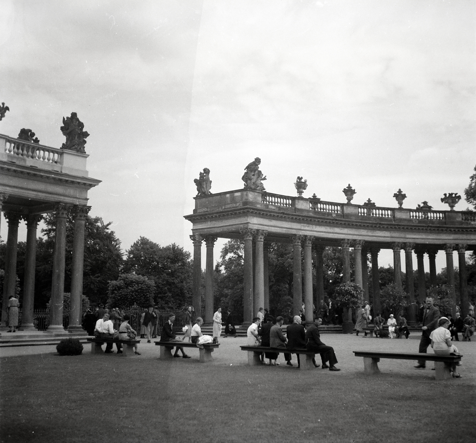 Germany, Potsdam, Sanssouci-kastély., 1936, Lőrincze Judit, Fortepan #188640