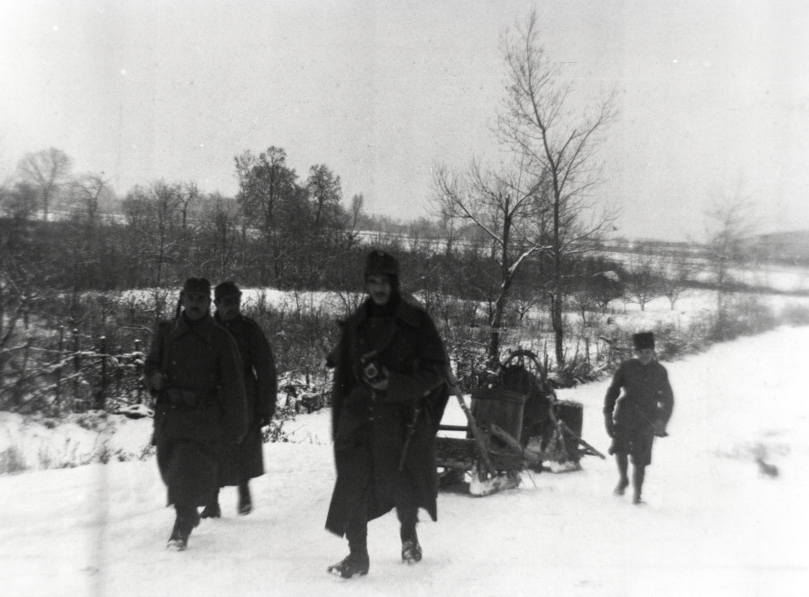 1943, Merza József, eastern front, second World War, Fortepan #188850