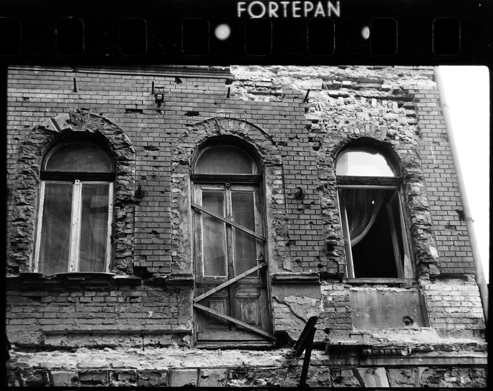 1983, Orosz István, bérház, épületkár, Best of, Fortepan #189077