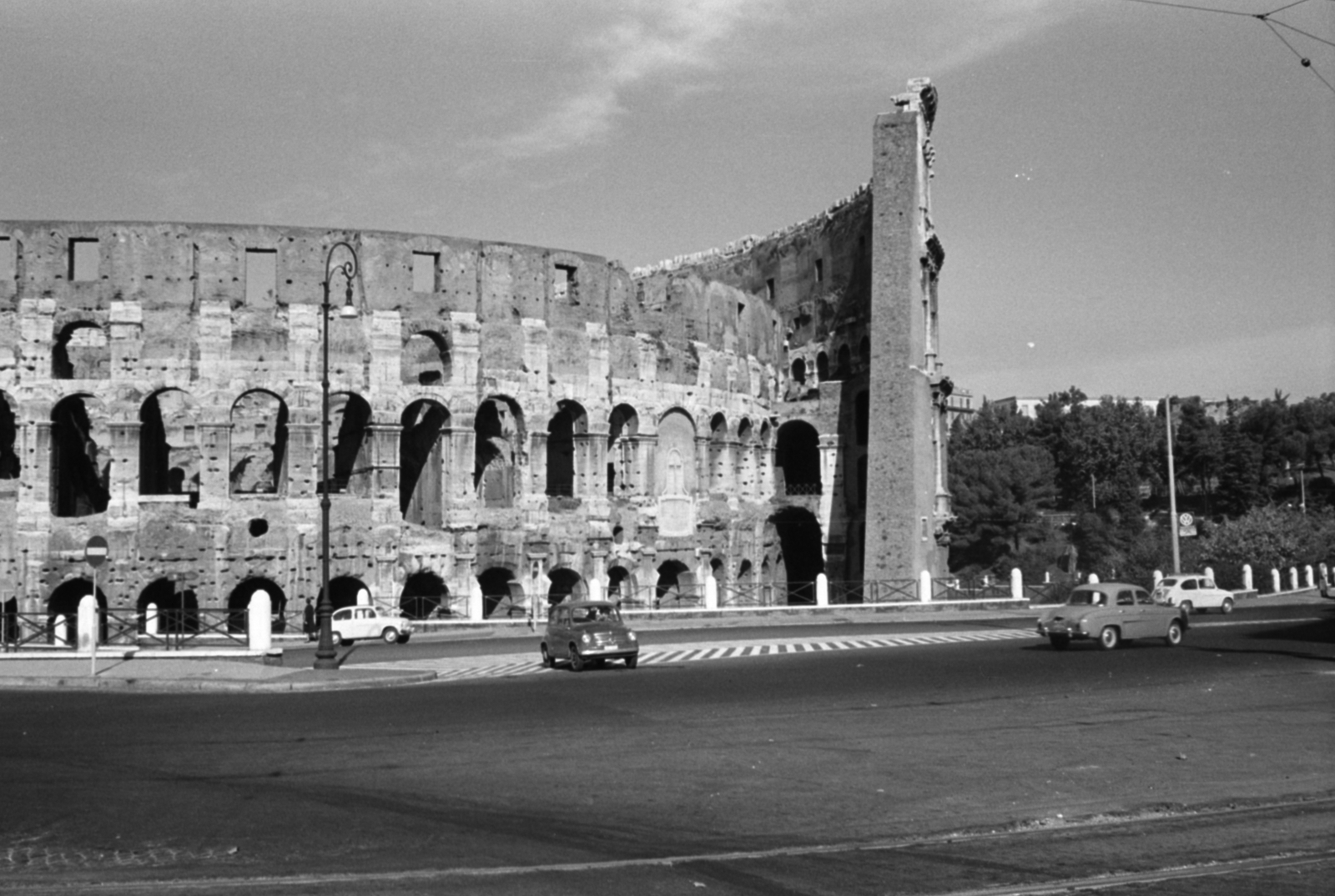 Olaszország, Róma, Colosseum., 1960, Palkó Zsolt, antik kultúra, rom, Fortepan #189152