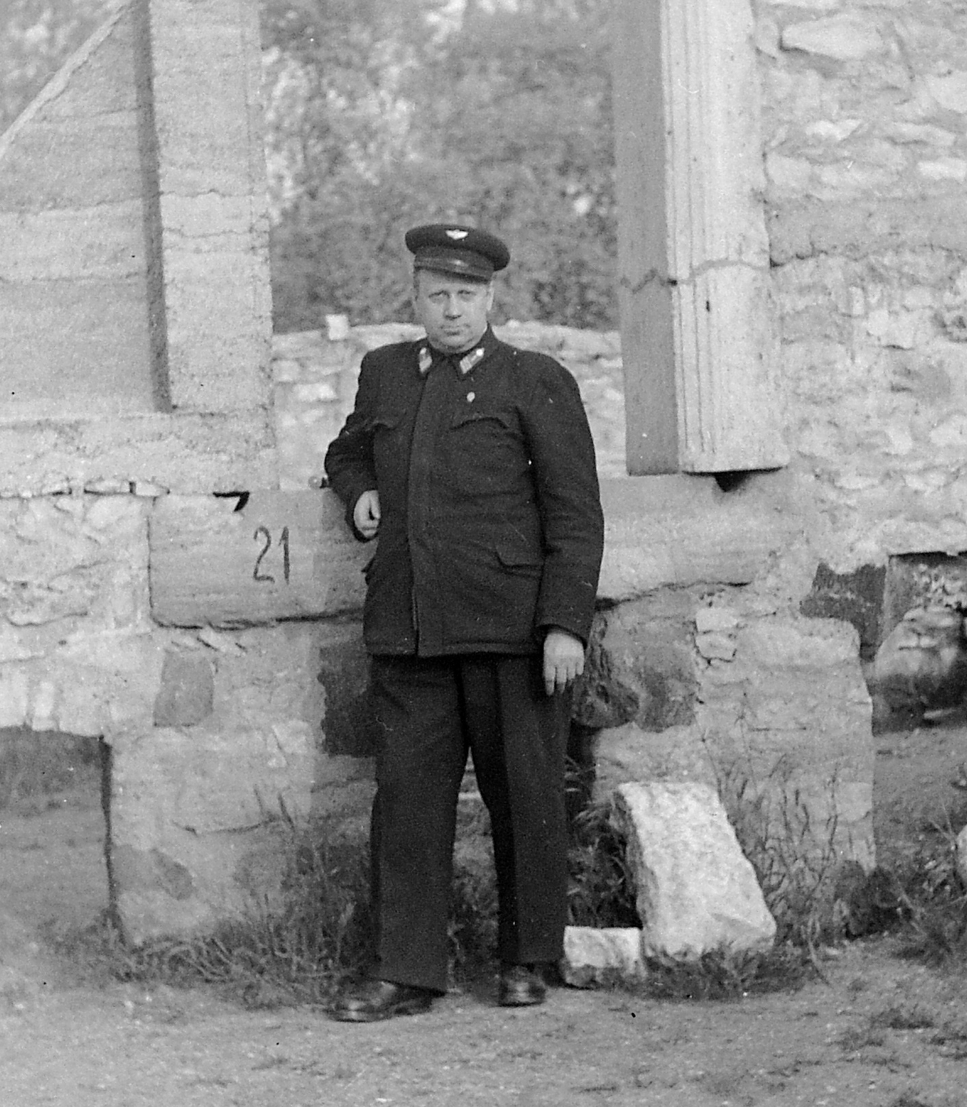 1934, Homoródy Károly, ruins, Fortepan #1892