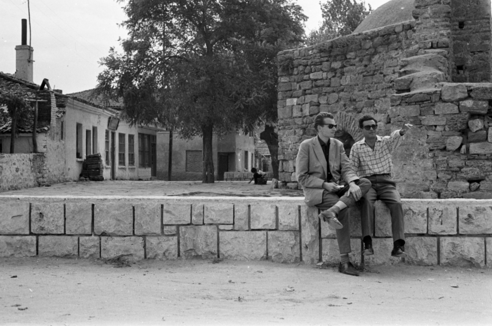 Bulgaria, Nesebar, Szent Szófia-templom., 1961, Ungvári György, church, ruins, Fortepan #189210