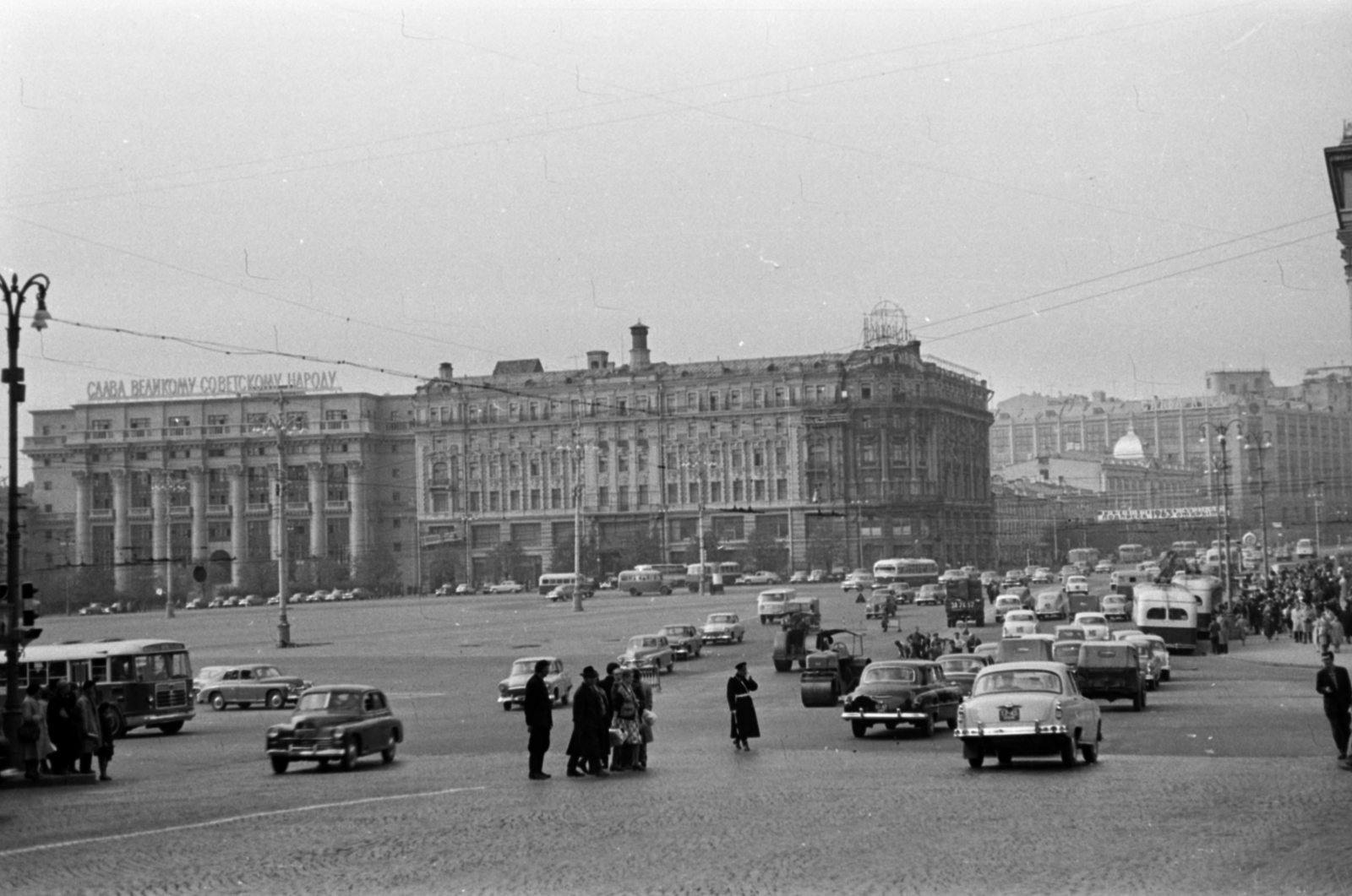 Oroszország, Moszkva, Manézs tér., 1962, Ungvári György, Fortepan #189286