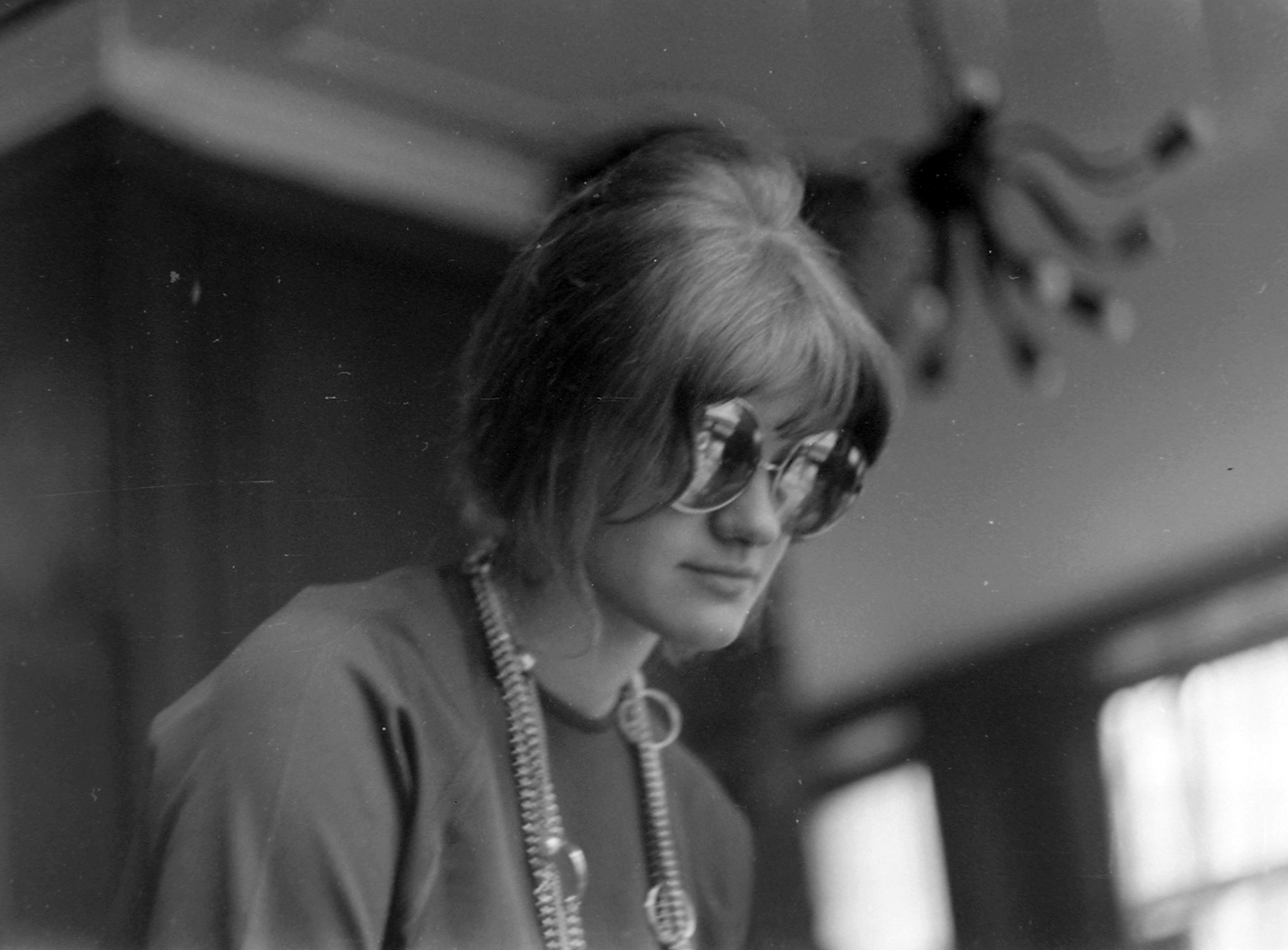 1976, Fortepan, glasses, necklace, Fortepan #18944