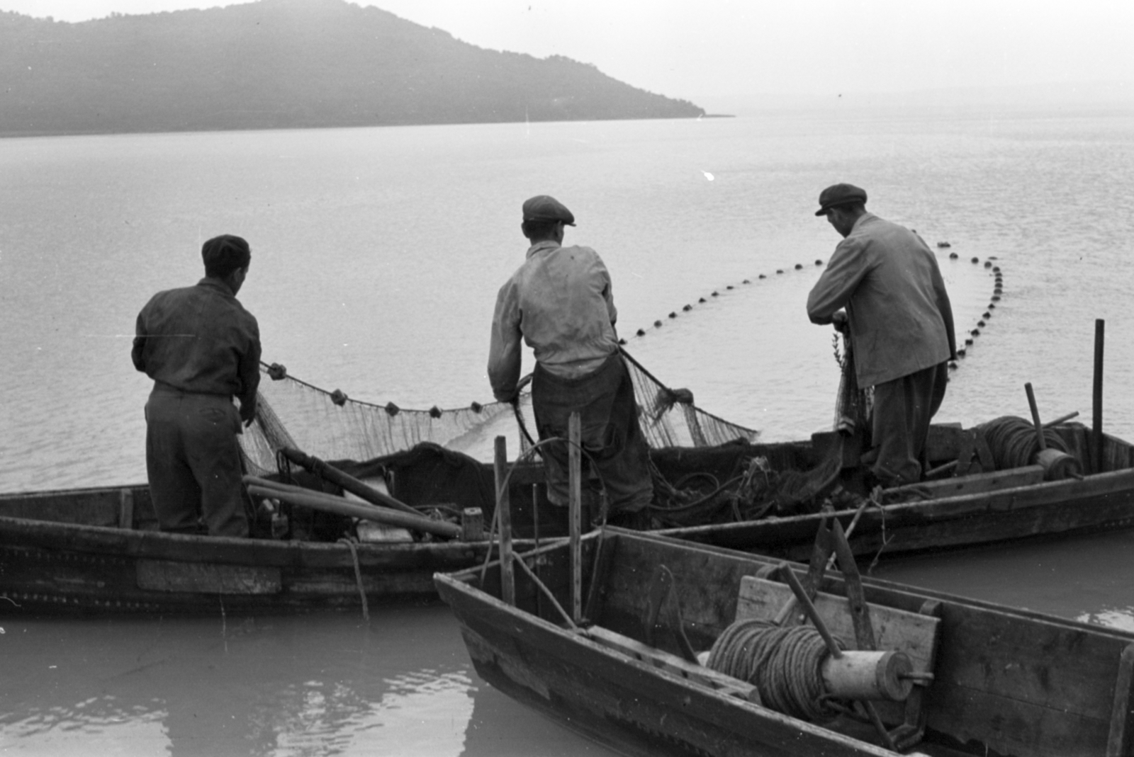 1959, Tölg Anna, fishing, Fortepan #189470