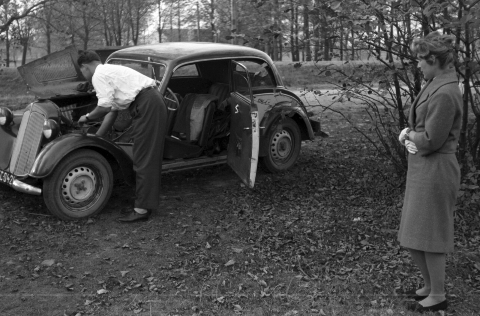 Poland, 1961, Tölg Anna, Fortepan #189533