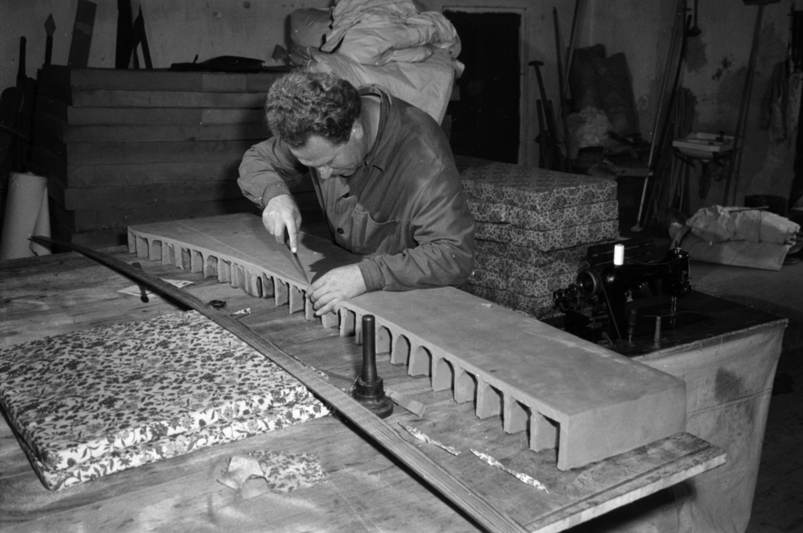 1960, Tölg Anna, workshop, Fortepan #189630