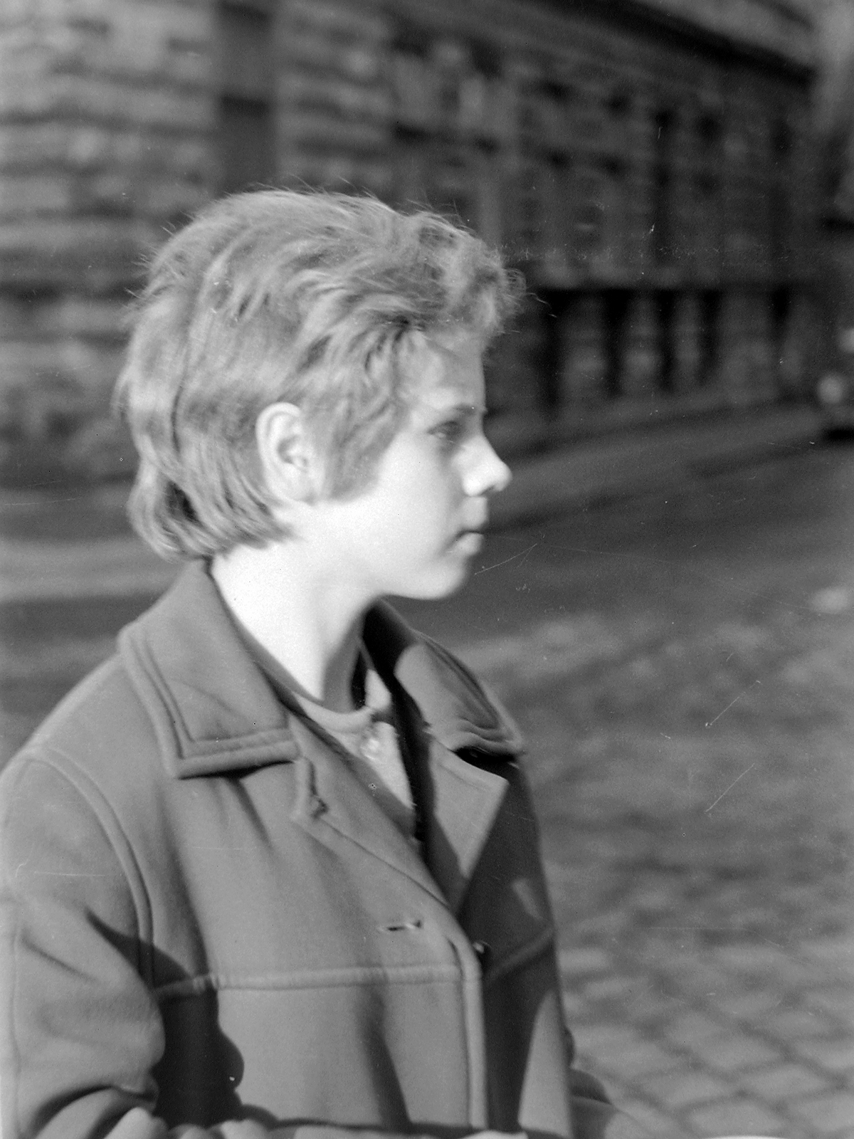 Hungary, Budapest IX., Lónyay (Szamuely) utca - Erkel utca kereszteződés a Ráday utca felé nézve., 1974, Fortepan, portrait, Budapest, Fortepan #18965