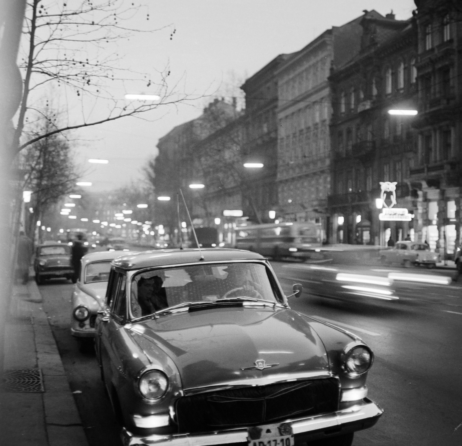 Magyarország, Budapest V.,Budapest VIII., Múzeum körút a Kálvin tér felé nézve., 1966, Szalay Zoltán, Fortepan #190672