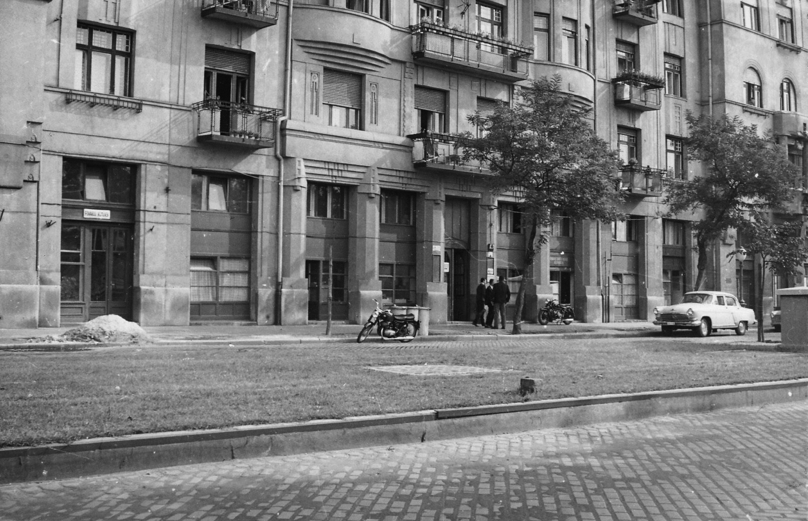 Magyarország, Budapest XIII., Újpesti rakpart, a 9., 8. és 7. számú ház., 1969, FŐTÁV, Budapest, Fortepan #191276