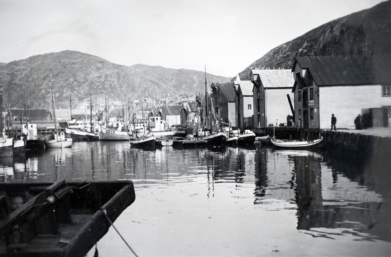 Norway, Hammerfest, kikötő., 1935, Kieselbach Gyula, Fortepan #191430