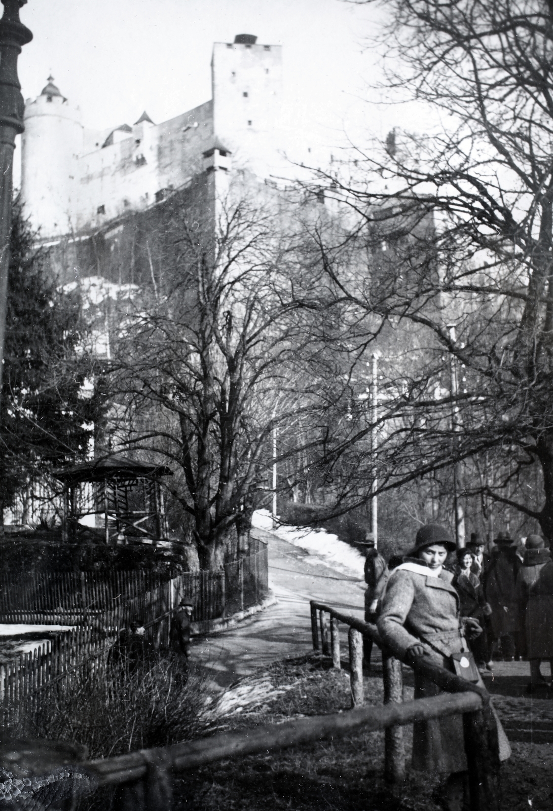 Austria, Salzburg, háttérben Hohensalzburg vára., 1932, Kieselbach Gyula, Fortepan #191498
