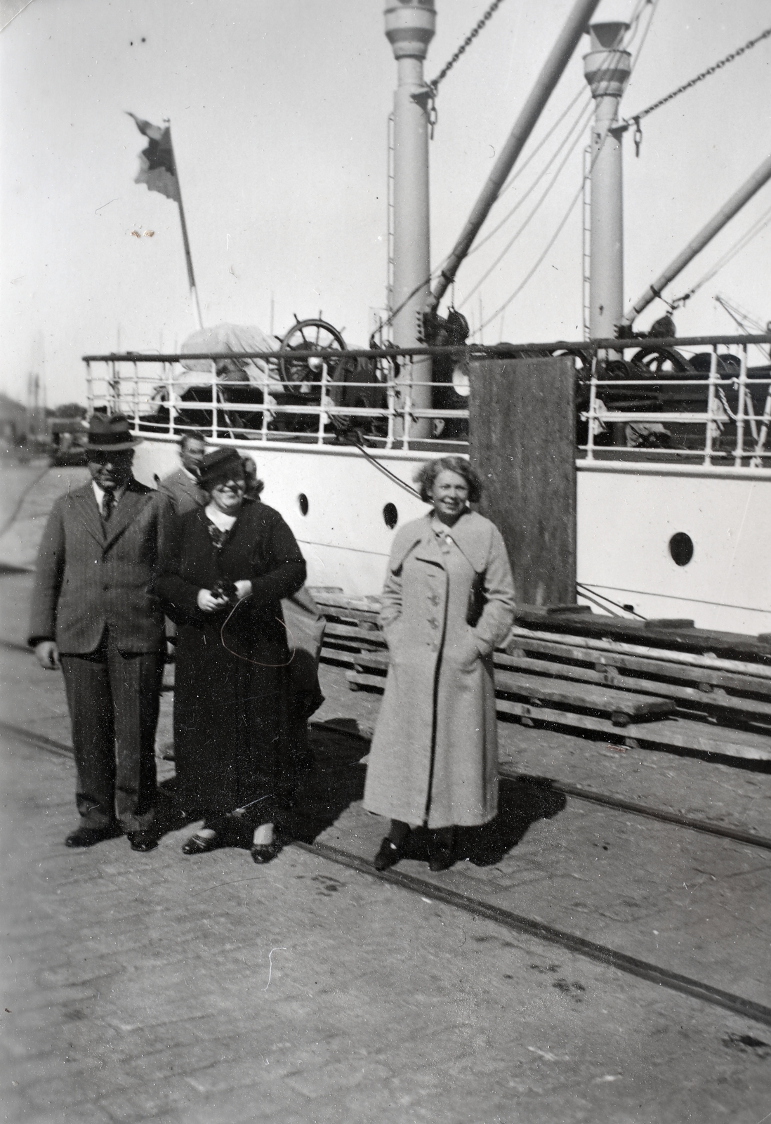 Estonia, Tallinn, kikötő., 1936, Kieselbach Gyula, Fortepan #191625