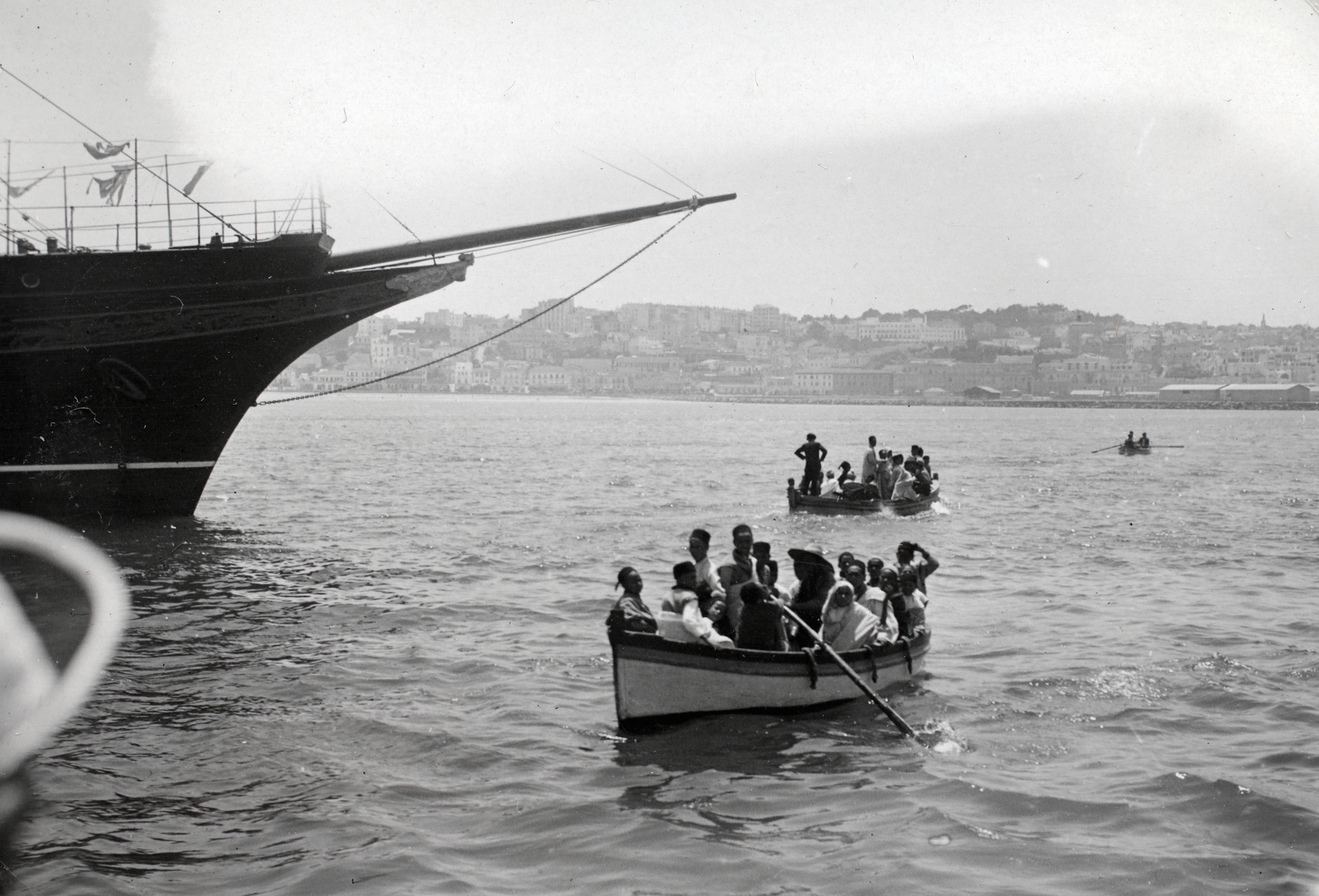 Morocco, Tanger, kikötő., 1933, Kieselbach Gyula, Fortepan #191729