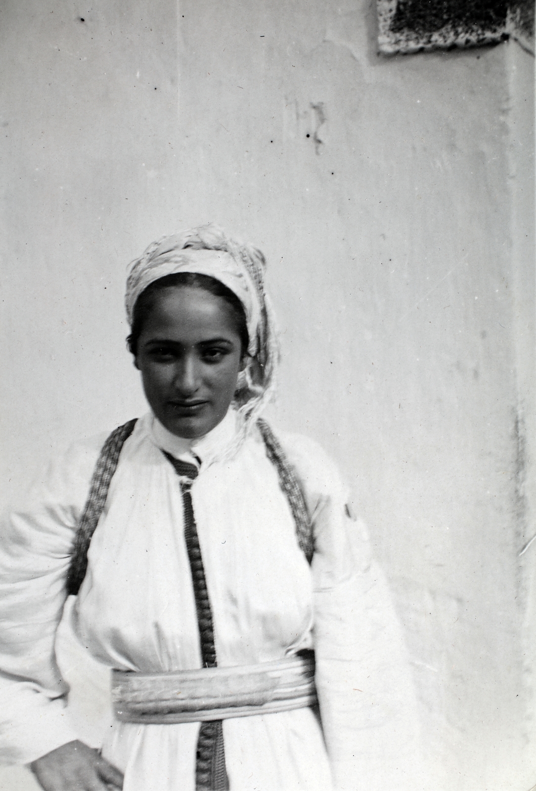 Marokkó, Casablanca, 1933, Kieselbach Gyula, nő, népviselet, Fortepan #191737