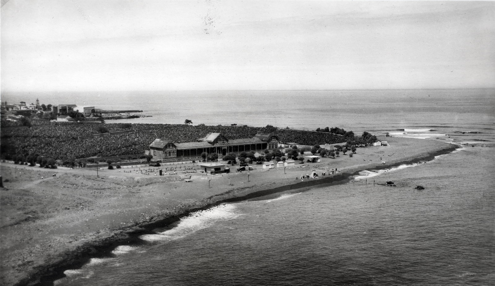 Spain,Canary Islands, előtérben a Thermal Palace., 1933, Kieselbach Gyula, Fortepan #191754