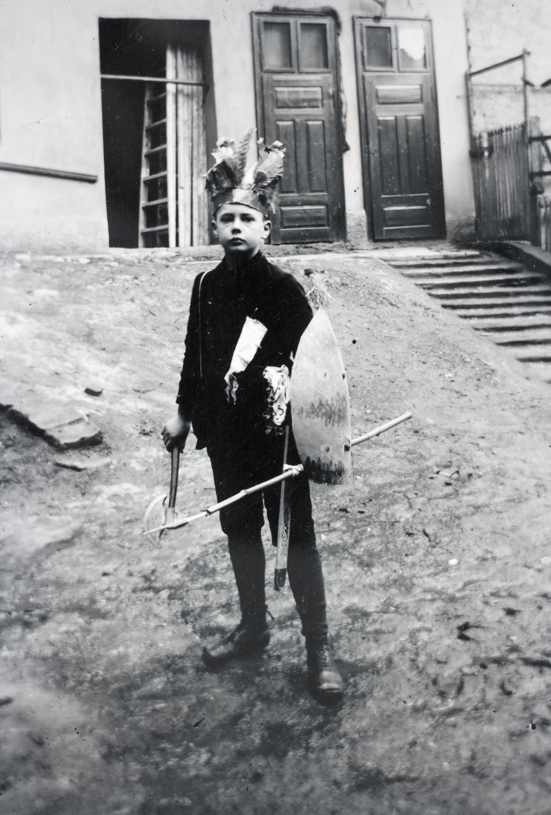 1917, Kieselbach Gyula, costume, Best of, Fortepan #191775