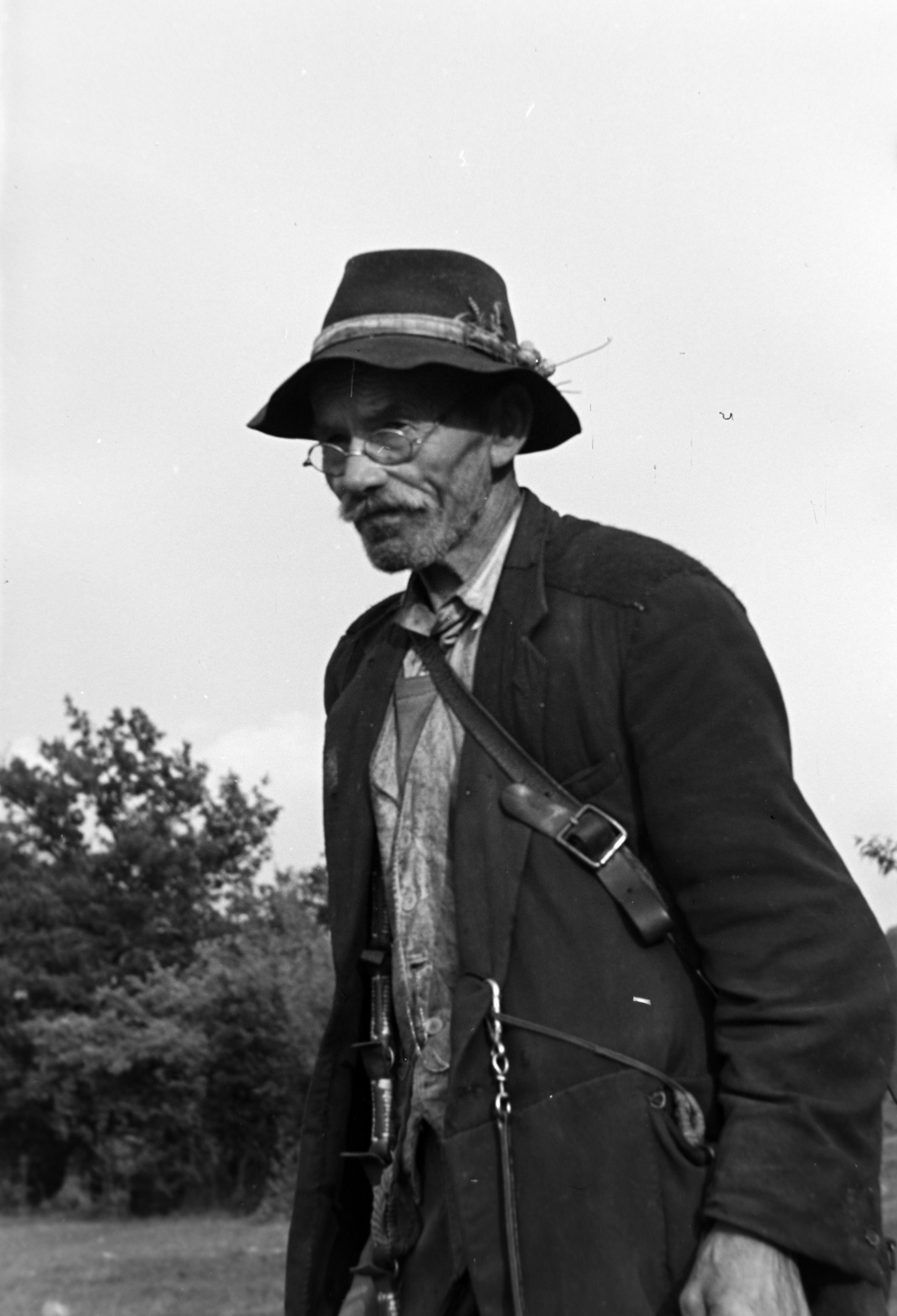 1954, Kriss Géza, peasant, Fortepan #191782