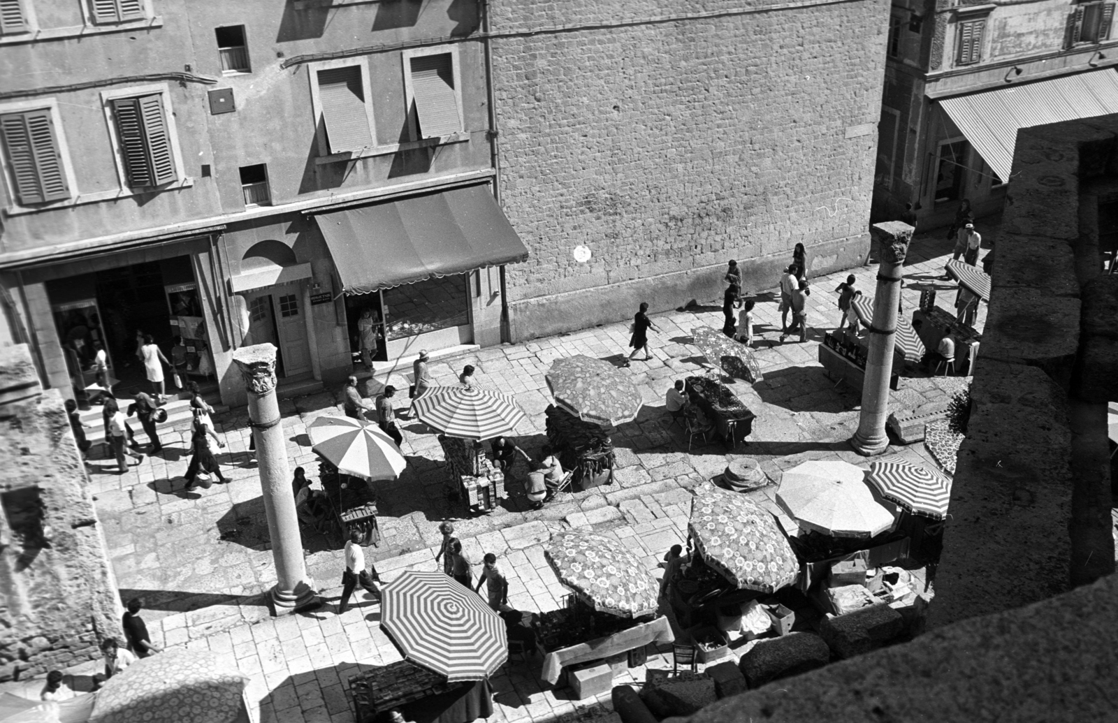 Croatia,Adriatic Sea, Split, Poljana kraljice Jelene., 1978, Kriss Géza, Fortepan #192211