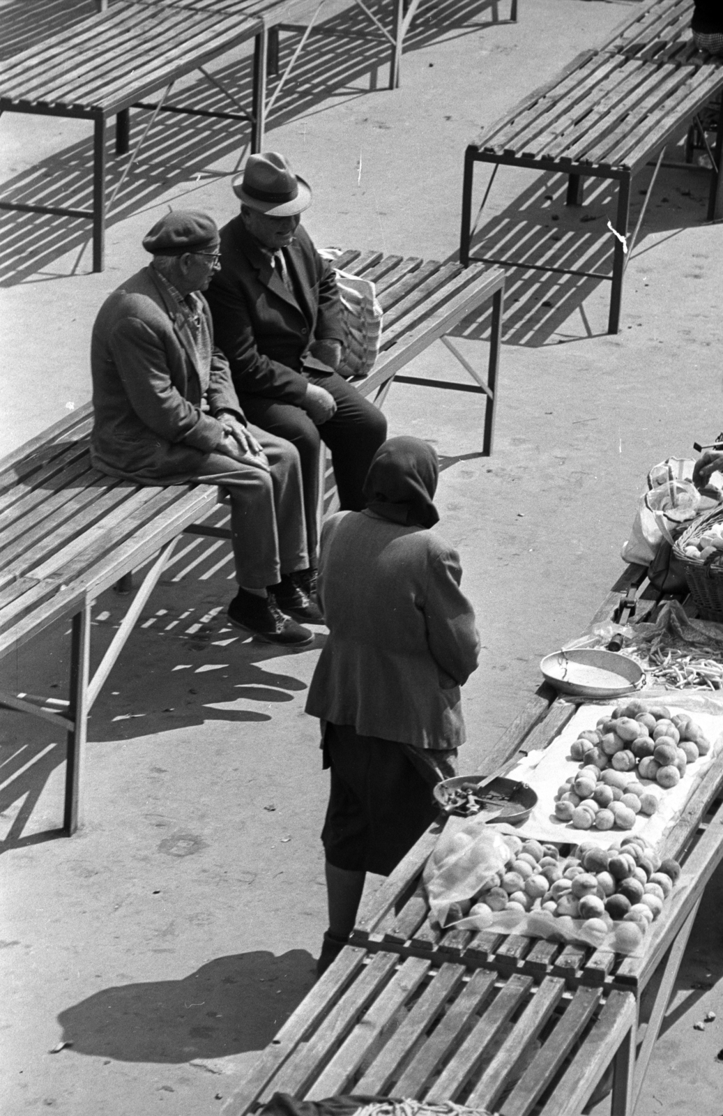 1979, Kriss Géza, market, Fortepan #192300