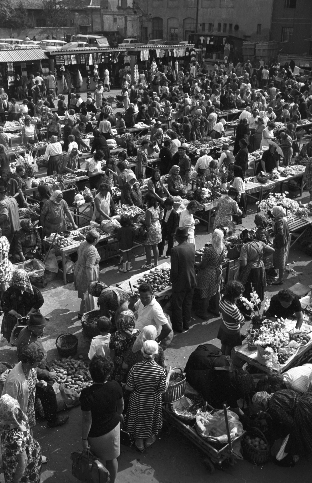 1979, Kriss Géza, market, Fortepan #192302