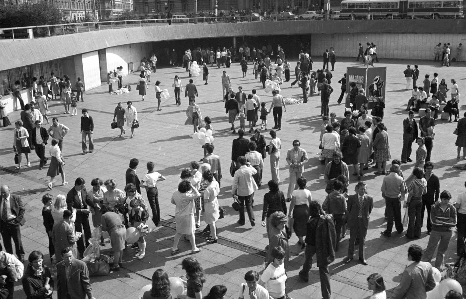 Magyarország, Budapest VIII., Baross tér, aluljáró., 1978, Kriss Géza, Budapest, Fortepan #192366