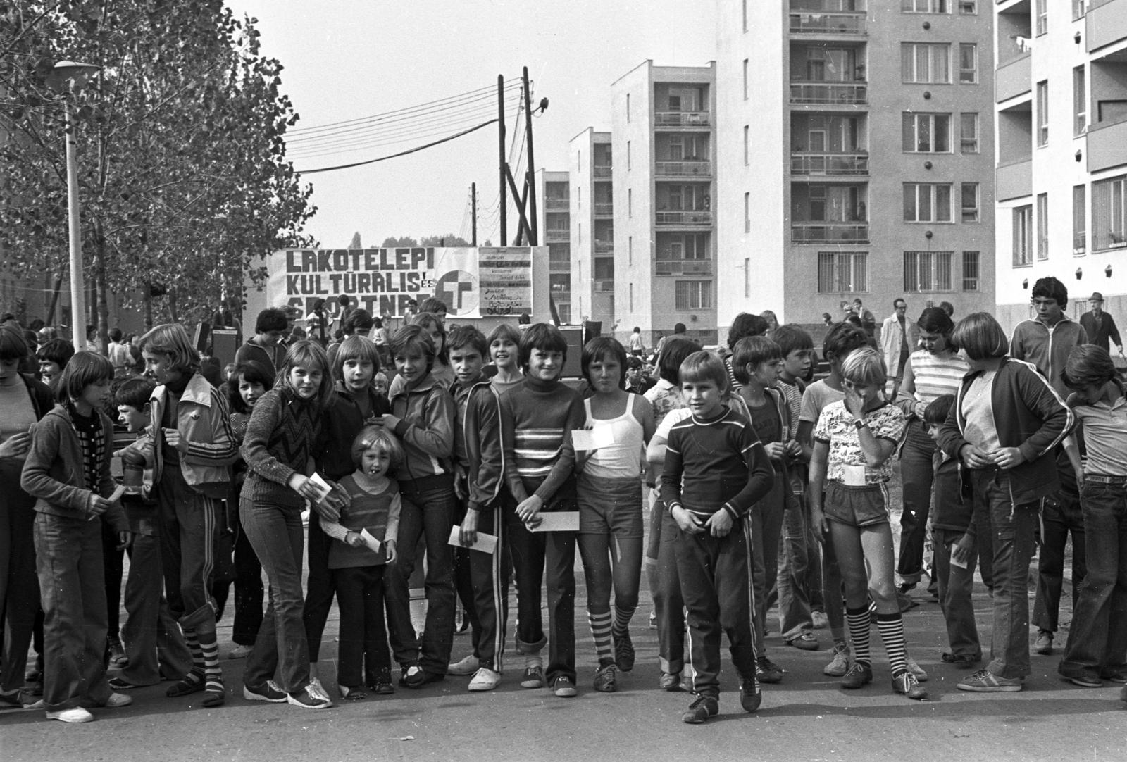 Hungary, Budapest IV., az Izzó utca a Baross utca felé nézve., 1979, Kriss Géza, Budapest, Fortepan #192390