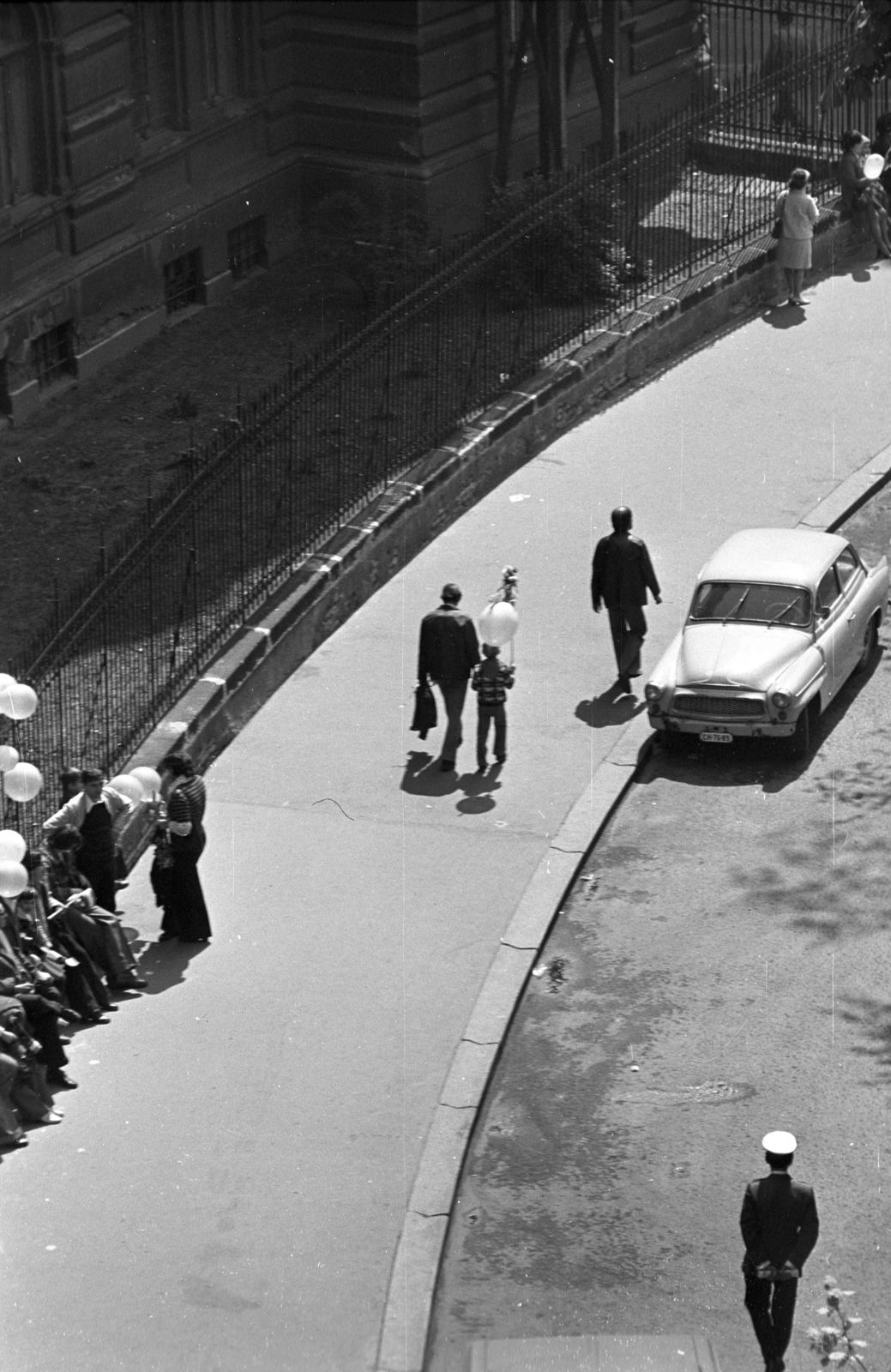 Hungary, Budapest VI., a Felső erdősor 15. számú ház Kodály körönd felőli oldala., 1979, Kriss Géza, Budapest, Fortepan #192460
