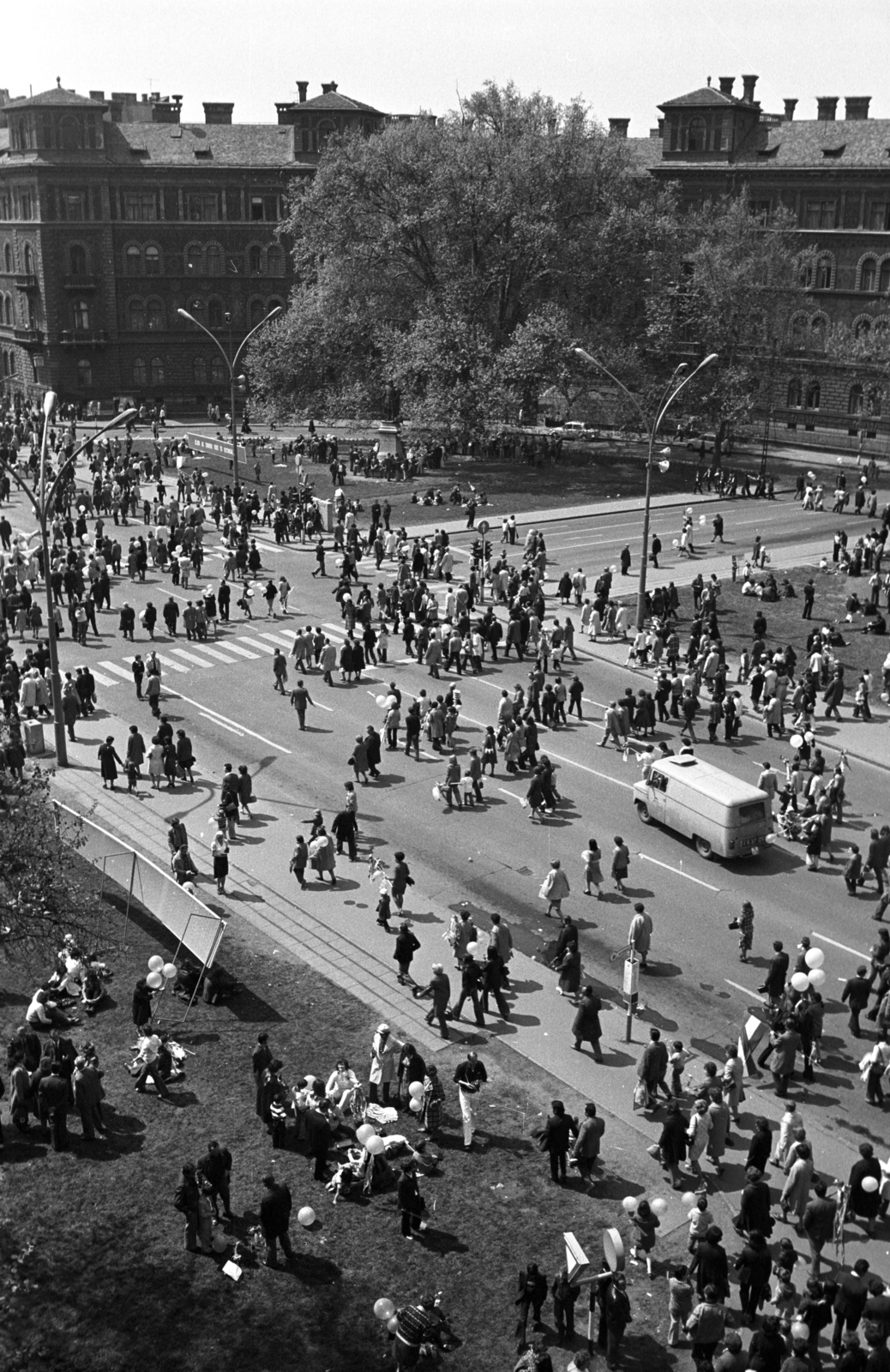 Hungary, Budapest VI., Kodály körönd., 1979, Kriss Géza, Budapest, Fortepan #192461