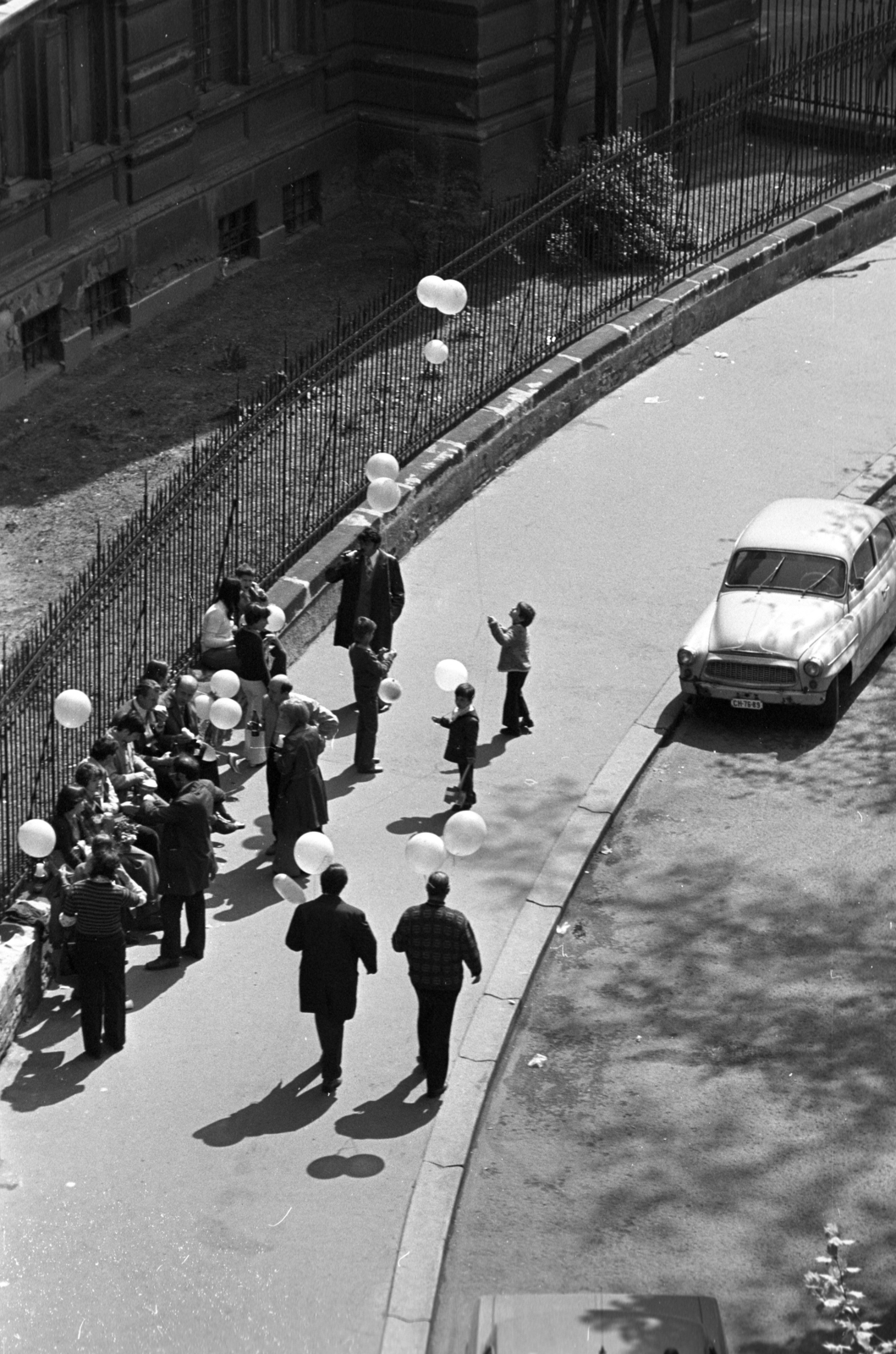 Hungary, Budapest VI., a Felső erdősor 15. számú ház Kodály körönd felőli oldala., 1979, Kriss Géza, Budapest, Fortepan #192472