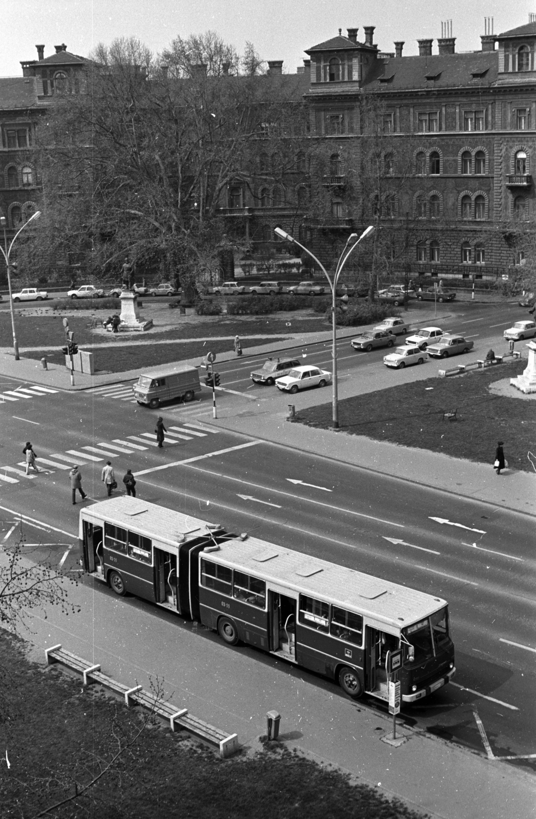 Hungary, Budapest VI., Kodály körönd., 1983, Kriss Géza, Budapest, Fortepan #192669