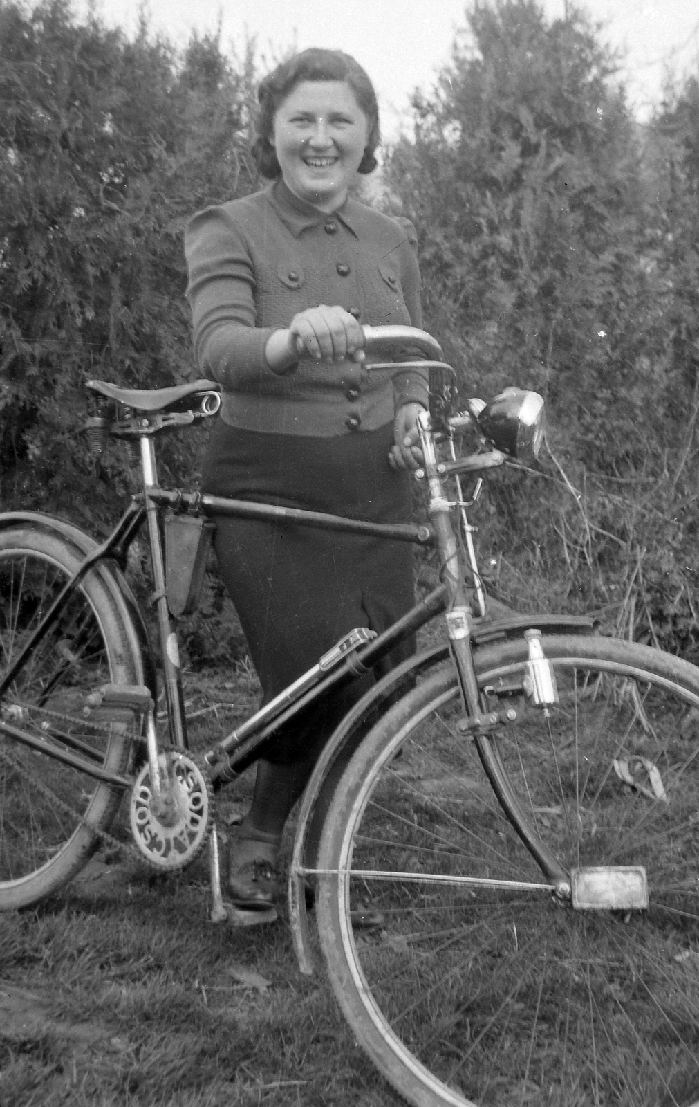 Hungary, WM Csoda férfi kerékpár., 1934, Fortepan, bicycle, Hungarian brand, Weiss Manfréd-brand, Fortepan #19270