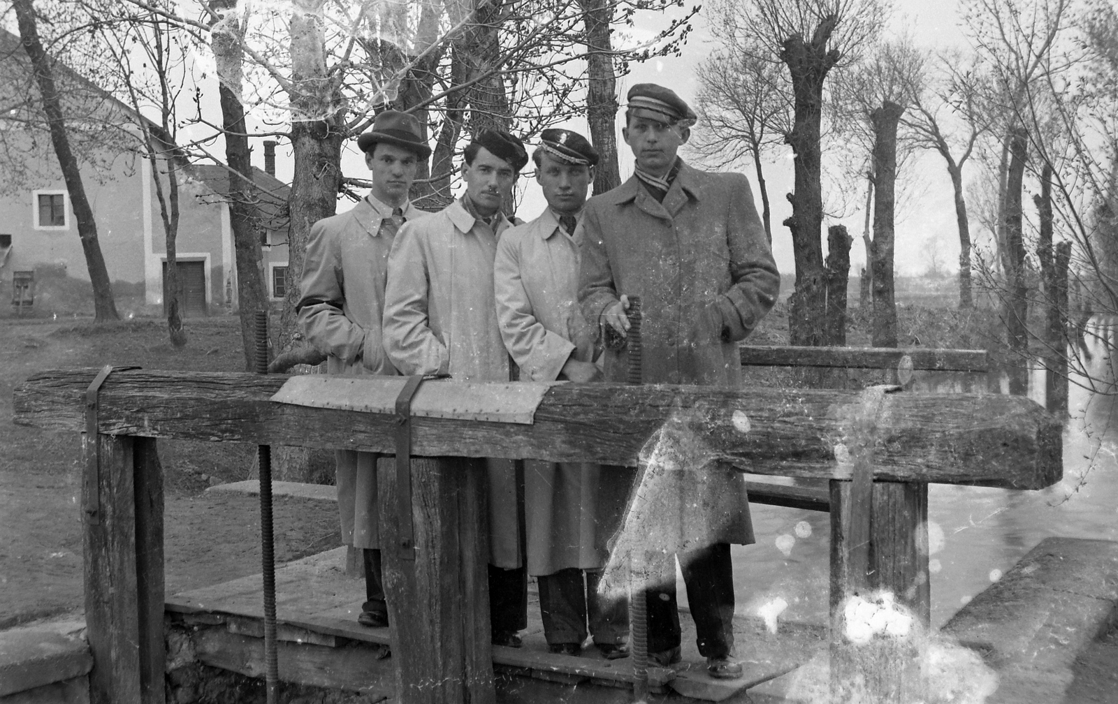 1938, Fortepan, wooden bridge, Fortepan #19271