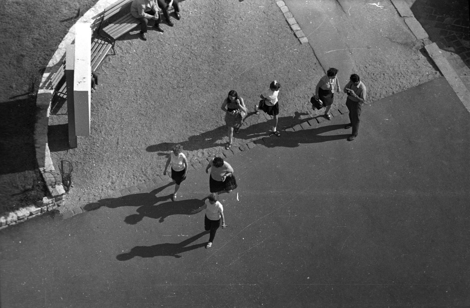 Hungary, Budapest I., Szentháromság tér - Tárnok utca sarok., 1969, Kriss Géza, Budapest, Fortepan #192810