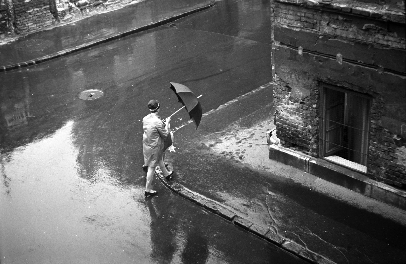 Hungary, Budapest VIII., Nagy Templom utca - Práter utca sarok., 1969, Kriss Géza, Budapest, Fortepan #192951