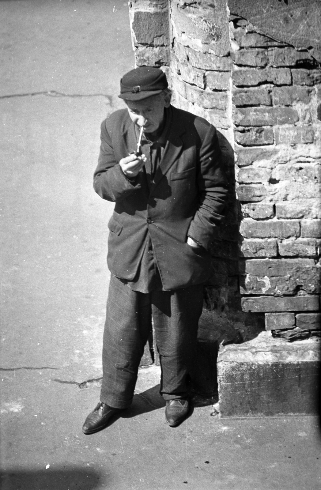 Hungary, Budapest VIII., Nagy Templom utca - Práter utca sarok. A felvétel a Práter utca 34. számú házból készült., 1969, Kriss Géza, Budapest, Fortepan #193040