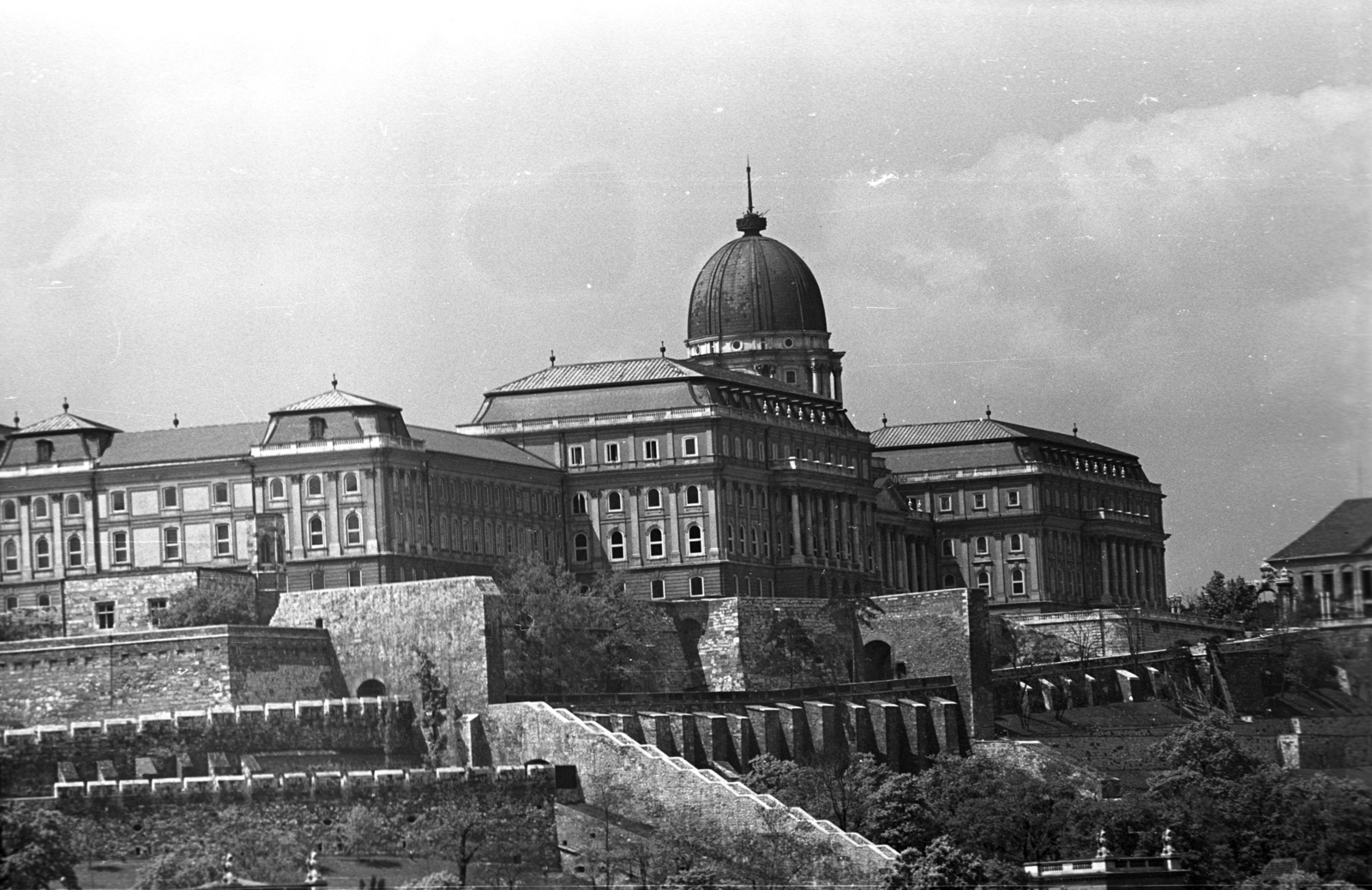 Magyarország, Budapest I., Budavári Palota (korábban Királyi Palota)., 1970, Kriss Géza, Budapest, Fortepan #193051