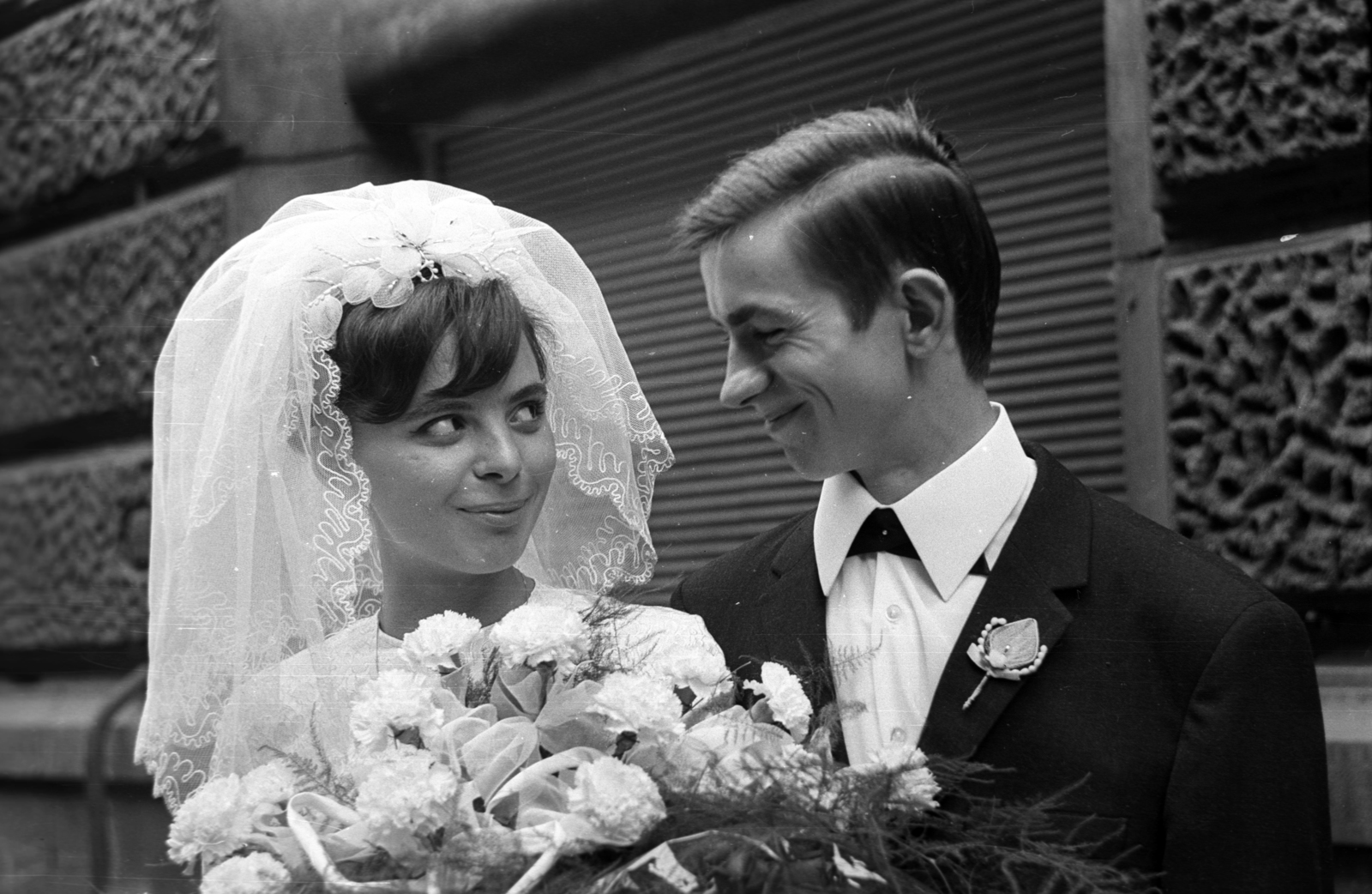 1972, Kriss Géza, wedding ceremony, Fortepan #193102