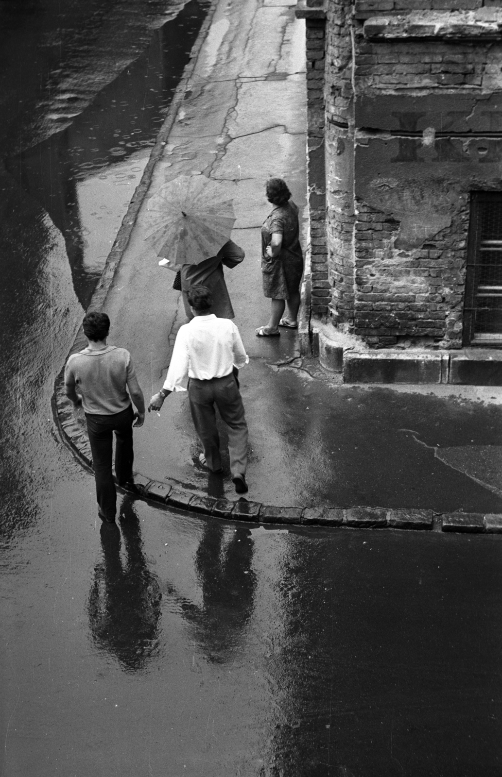 Hungary, Budapest VIII., Nagy Templom utca - Práter utca sarok., 1972, Kriss Géza, Budapest, Fortepan #193113