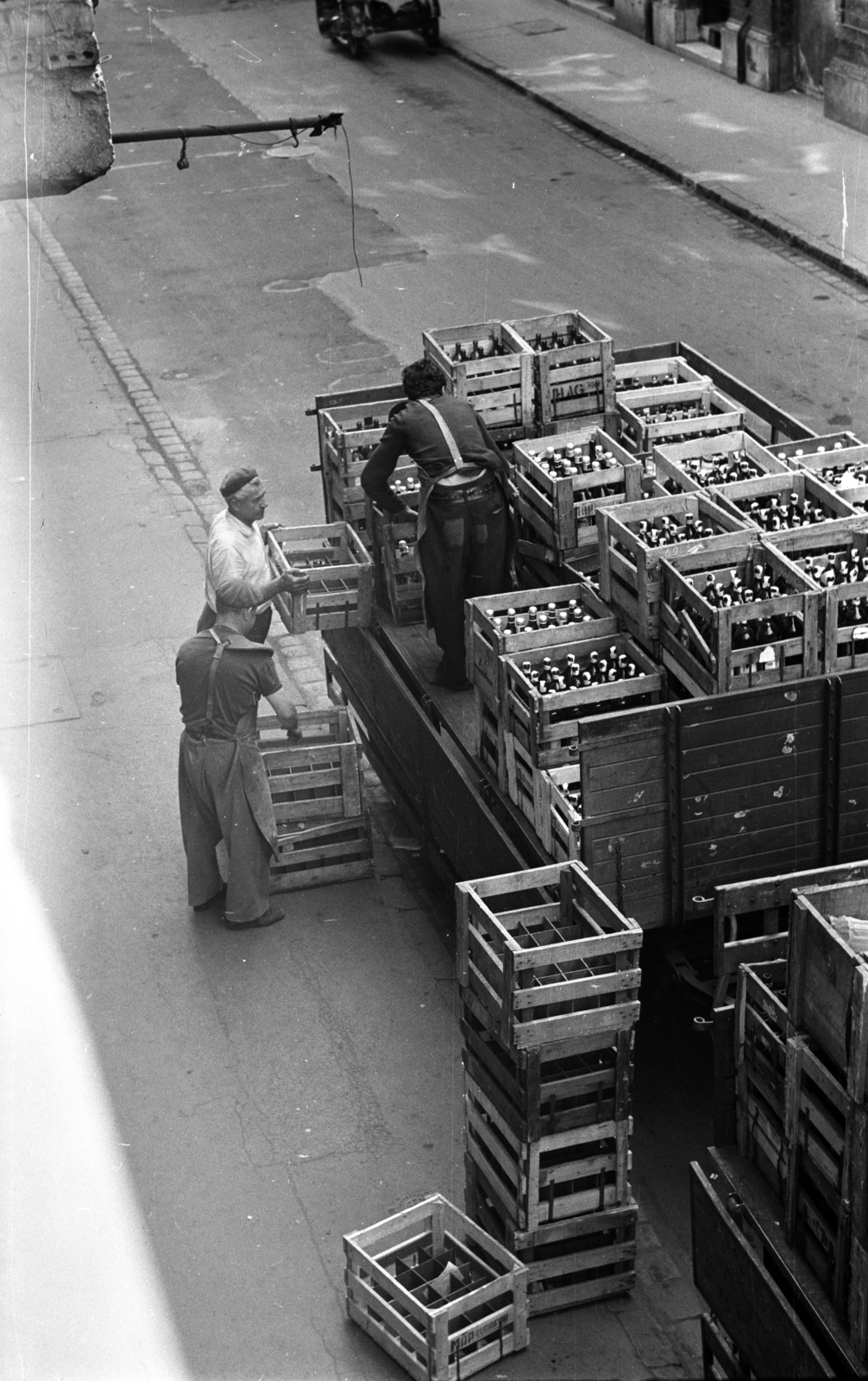 Hungary, Budapest VIII., Práter utca, a felvétel a 34. számú házból készült., 1972, Kriss Géza, Budapest, Fortepan #193128