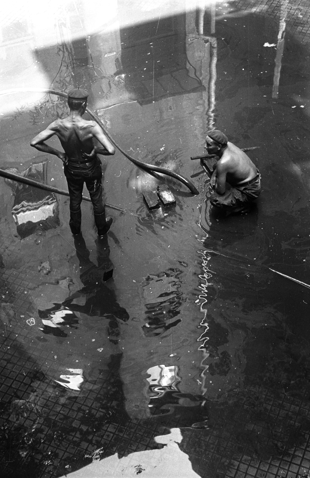 Magyarország, Budapest VIII., a Práter utca 34. számú ház udvara., 1978, Kriss Géza, Budapest, Fortepan #193481