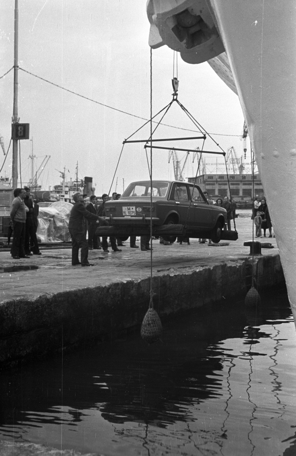 Horvátország,Adria, Fiume, kikötő., 1978, Kriss Géza, Fortepan #193513