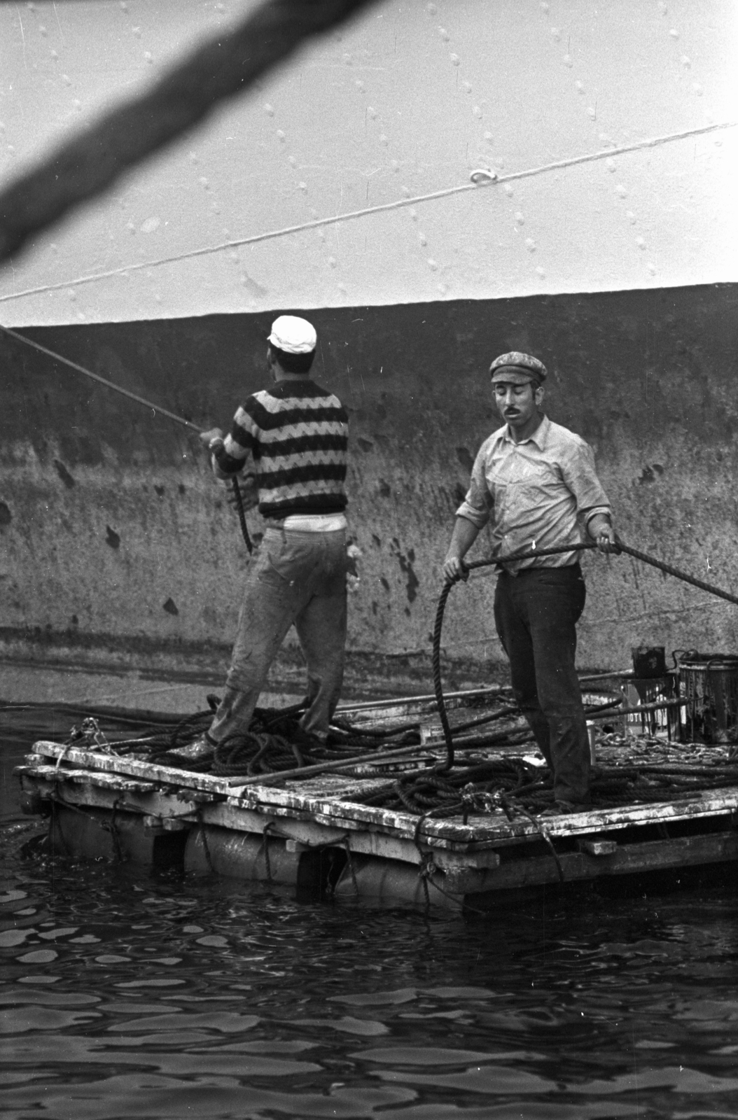 Horvátország,Adria, Fiume, kikötő., 1978, Kriss Géza, Fortepan #193519