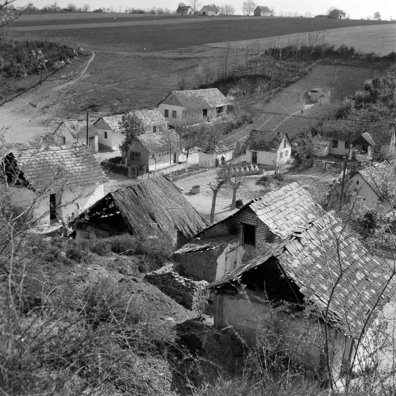 1965, Gábor Viktor, vernacular architecture, Fortepan #193634