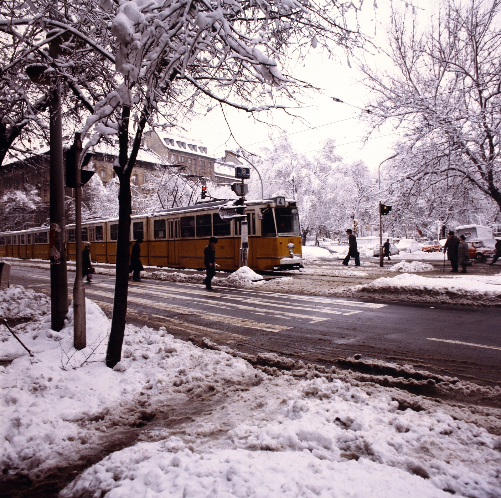 Hungary, Budapest VIII., József körút, szemben a Rákóczi tér., 1980, Gábor Viktor, Budapest, Fortepan #193659
