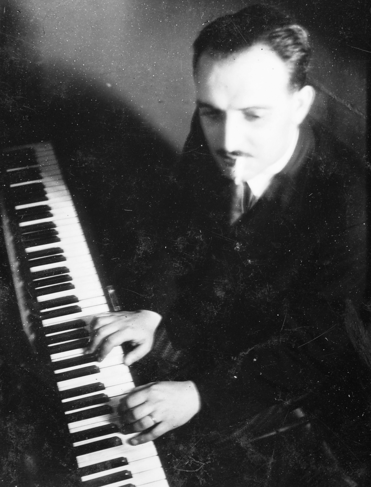 1937, Fortepan, musical instrument, piano, Fortepan #19487