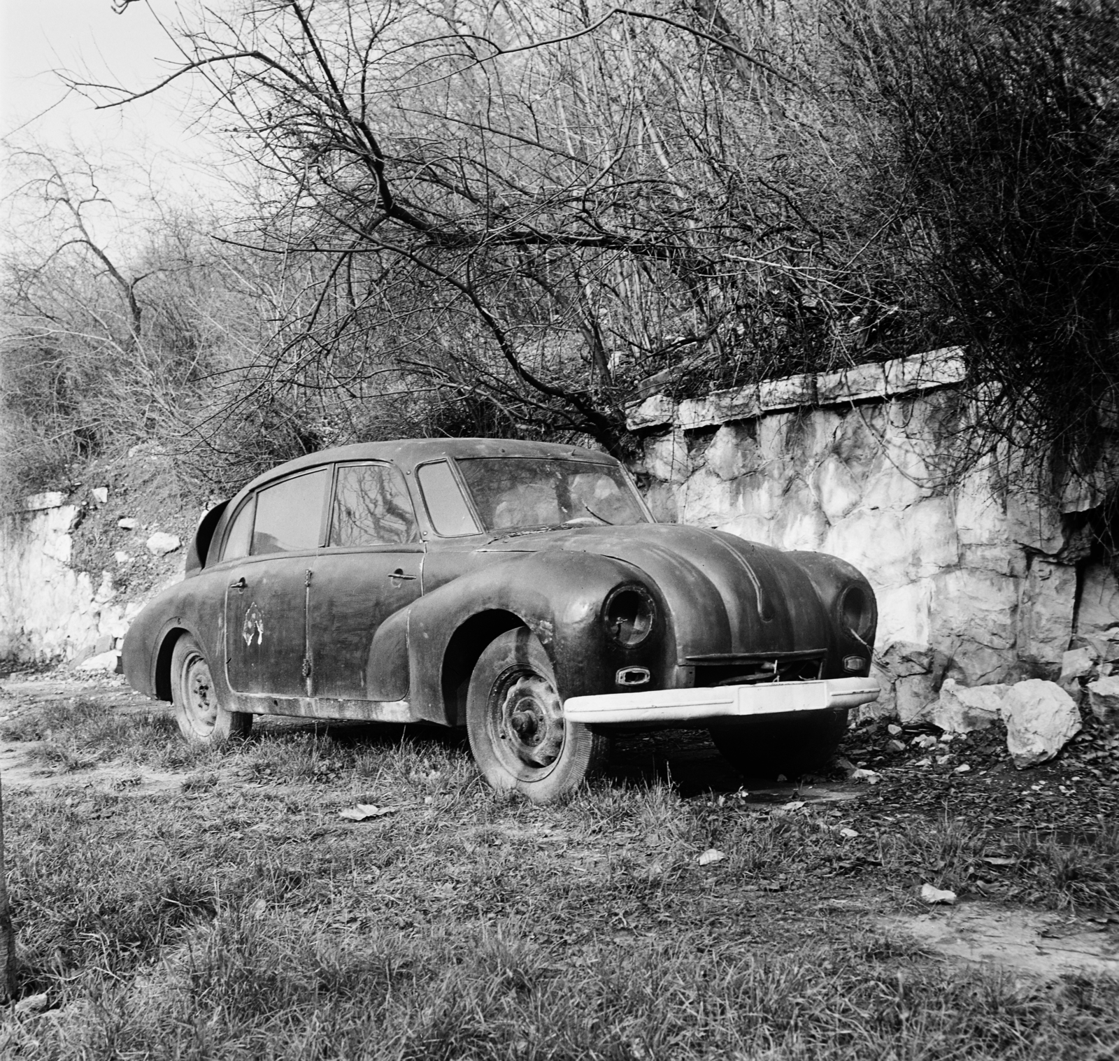 1974, Bojár Sándor, Tatra T87, Fortepan #195073