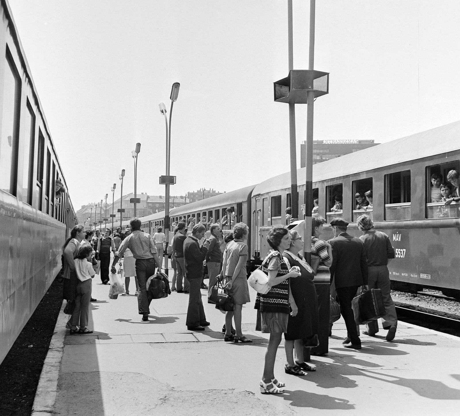 Hungary, Budapest I., Déli pályaudvar., 1974, Bojár Sándor, Budapest, Fortepan #195318