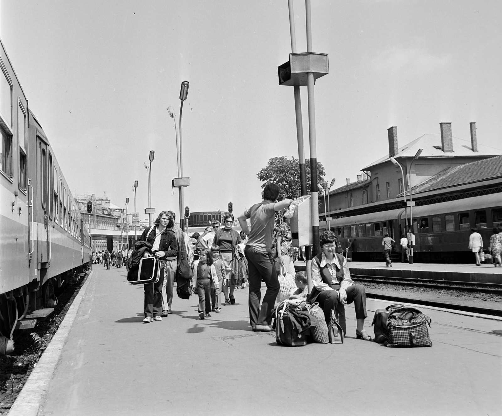 Magyarország, Budapest I., Déli pályaudvar., 1974, Bojár Sándor, Budapest, Fortepan #195320