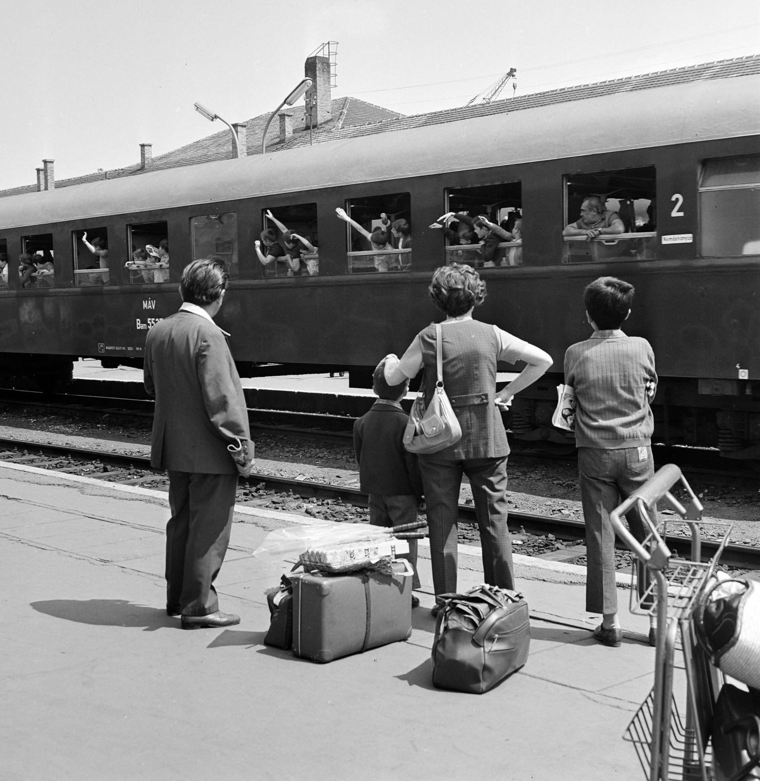 Hungary, Budapest I., Déli pályaudvar., 1974, Bojár Sándor, Budapest, Fortepan #195321